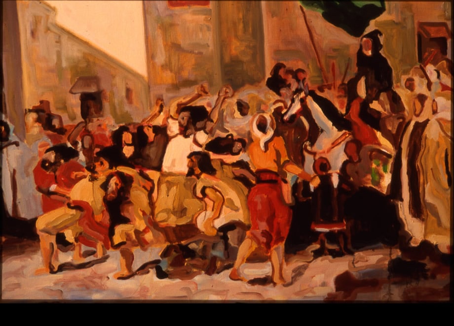 Delacroix Study by Joseph Gallup