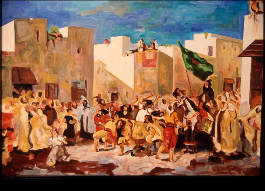 Delacroix Study by Joseph Gallup